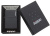 Зажигалка ZIPPO Логотип с черным матовым покрытием | Logo Black Matte, латунь/сталь, чёрная, матовая, 38x13x57мм
