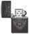 Зажигалка ZIPPO Big Cat с покрытием High Polish Black, латунь/сталь, черная, глянцевая, 38x13x57 мм