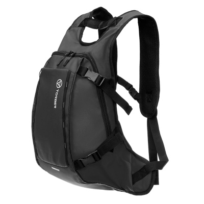 Рюкзак TORBER РИТМ, черный, полиэстер 900D с PU покрытием, 45 х 32 х 20 см