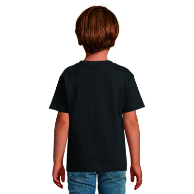 Футболка детская REGENT KIDS, чёрный, 8 лет, 100% хлопок, 150 г/м2