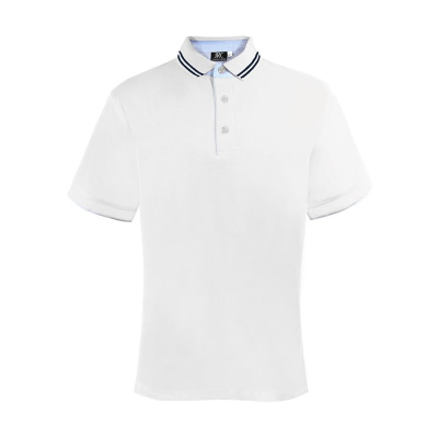 Рубашка поло мужская RODI MAN, белый, 3XL, 100% хлопок 180 г/м2