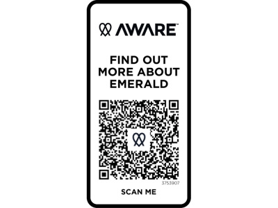 Emerald поло унисекс с коротким рукавом из переработанных материалов Aware™. - Бежевый , размер S