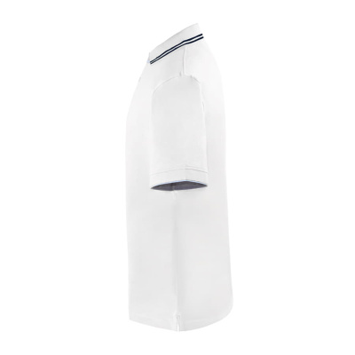 Рубашка поло мужская RODI MAN, белый, 2XL, 100% хлопок, 180 г/м2