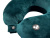 Подушка для путешествий с эффектом памяти Мемо Drowsy Emerald
