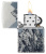 Зажигалка ZIPPO Mountain Sketch с покрытием 540 Tumbled Chrome, латунь/сталь, разноцветная, 38x13x57 мм