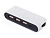 USB-хаб Hubix с коннектором 2-в-1 USB-C и USB-A, 2.0, белый