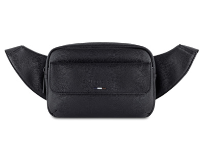 Сумка на пояс мужская BUGATTI РИКО | RICO, черный, полиуретан, 22 x 7 x 15 см