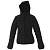 Куртка женская "Vilnius Lady", черный_ 2XL, 100% нейлон, 20D; подкладка: 100% полиэстер, 300T