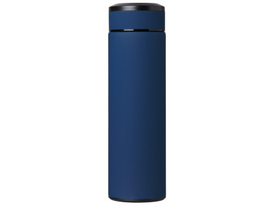 Вакуумный термос Vacuum Flask C1, soft touch, 420мл, темно-синий