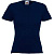 Футболка "Lady-Fit Crew Neck T", глубокий темно-синий_L, 95% х/б, 5% эластан, 210 г/м2