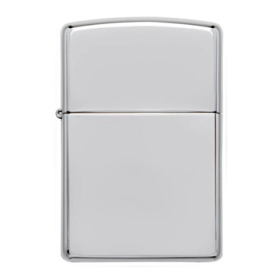 Зажигалка ZIPPO Armor™ c покрытием High Polish Chrome, латунь/сталь, серебристая, 38x13x57 мм