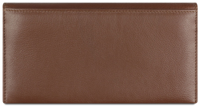 Кошелёк женский BUGATTI СУПЕР ЛЕДИ | LADY TOP, коньячный, натуральная воловья кожа, 19,5х2х10 см