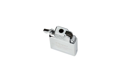 Газовый вставной блок для широкой зажигалки Zippo, одинарное жёлтое пламя, нержавеющая сталь