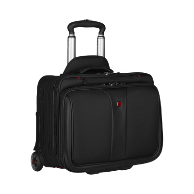 Мобильный офис WENGER Patriot с чехлом для ноутбука 15,6'', черный, 100% полиэстер 43х41х31 см, 25 л