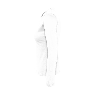 Футболка женская с длинным рукавом MAJESTIC, белый, M, 100% хлопок, 150 г/м2