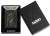 Зажигалка ZIPPO Anubis с покрытием Black Matte, латунь/сталь, черная, 38x13x57 мм