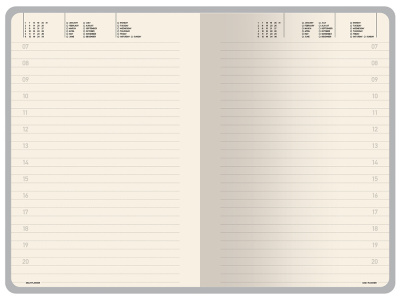 Ежедневник А5 Megapolis Color New soft-touch, оранжевый , размер А5