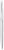 Ручка ARIS SOFT MIRROR Белая 3066.07
