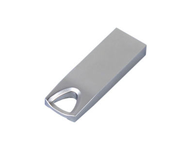 USB 2.0-флешка на 16 Гб с мини чипом, компактный дизайн, стильное отверстие для цепочки , размер 16ГБ