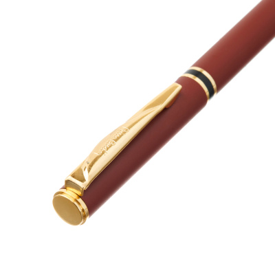 Ручка 2 в 1 шариковая и перьевая Pierre Cardin коллекция «2 в 1 | COMBI PEN», цвет - терракотовый. Упаковка Е
