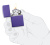 Зажигалка ZIPPO классическая с фиолетовым матовым покрытием | Classic Purple Matte, латунь/сталь, фиолетовая, матовая, 38x13x57 мм