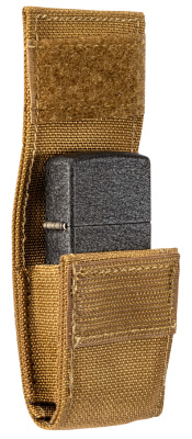 Чехол ZIPPO для широкой зажигалки,нейлон,с нейлоновым фиксатором на ремень, песочный