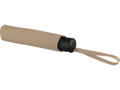 Зонт Ида трехсекционный 21,5, бежевый