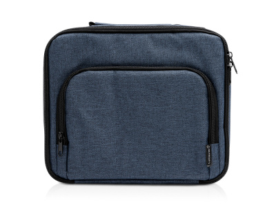 Сумка-холодильник из переработанного полиэстера Сотэк (SOTEK), меланжевый синий