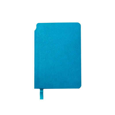 Ежедневник недатированный SALLY, A6, голубой, кремовый блок в линейку