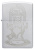 Зажигалка ZIPPO Vintage Dance с покрытием Satin Chrome, латунь/сталь, серебристая, 38x13x57 мм