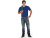 Футболка Heavy Super Club мужская с V-образным вырезом, кл. синий , размер L