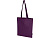 Мадрас Блэнд эко-сумка из переработанного хлопка GRS плотностью 140 г/м² объемом 7 л - Фиолетовый