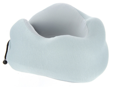Подушка для путешествий с эффектом памяти Memo Pillow PRO M/L English Blue