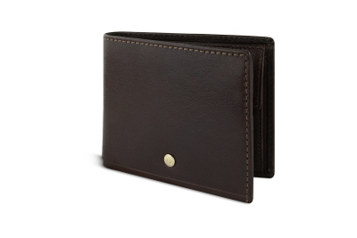 Портмоне BUGATTI НЕАПОЛЬ | NEAPLES, с защитой данных RFID, коричневое, натуральная воловья кожа, 11,5х2х9 см