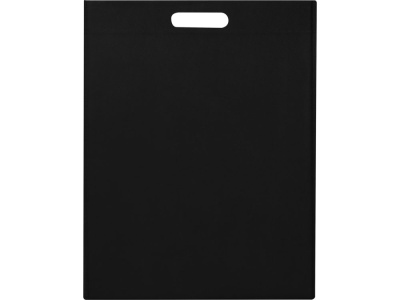 Экосил эко-сумка из нетканого материала из переработанных материалов по стандарту GRS объемом 5 л, черный