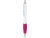 Nash шариковая ручка из переработанной пластмассы - Розовый (черные чернила) , размер черные чернила