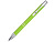 Шариковая ручка Moneta из переработанного алюминия (черные чернила) - Лайм