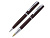 Набор Pierre Cardin PEN&PEN: ручка шариковая + роллер. Цвет - коричневый матовый. Упаковка Е.
