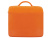 Плед для путешествий Flight в чехле с ручкой и карманом, оранжевый