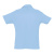 Рубашка поло мужская SUMMER II, голубой, 2XL, 100% хлопок, 170 г/м2