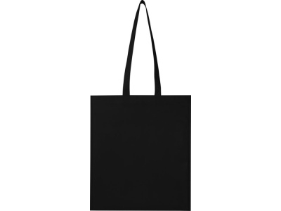 Экосил эко-сумка для конференций из нетканого материала, переработанного по стандарту GRS, объемом 6 л, черный