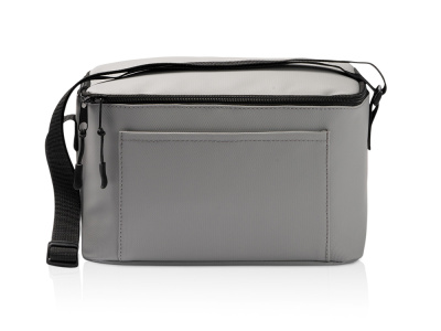 Сумка-холодильник из искусственной кожи с регулируемыми ручками Дэнвер (DENVER), серый