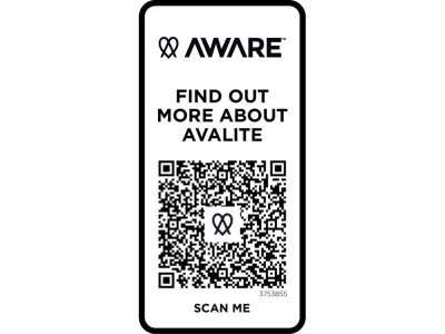 Avalite футболка унисекс Aware™ из переработанных материалов с коротким рукавом - Нейви , размер 2XS