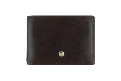 Портмоне BUGATTI НЕАПОЛЬ | NEAPLES, с защитой данных RFID, коричневое, натуральная воловья кожа, 10х2х7,2 см