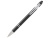 Kish шариковая ручка с серебристой отделкой - сплошной черный (синие чернила) , размер синие чернила