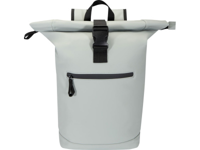 Переработанный рюкзак Реси Плюс 15 GRS с закручивающимся верхом объемом 18 л, серый