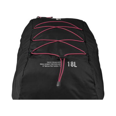 Рюкзак VICTORINOX Altmont Active L.W. Compact Backpack, чёрный, 100% нейлон, 28x17x44 см, 18 л