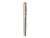 Перьевая ручка Parker IM Metal Brushed Metal GT, перо: F, цвет чернил: blue