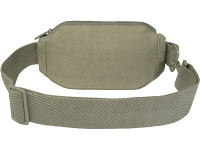 Кресент сумка через плечо Aware™ плотностью 500 г/м² из переработанного материала, зеленый