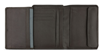 Портмоне BUGATTI ШЕДЕВР | BOMBA, с защитой данных RFID, коричневое, кожа козы/полиэстер, 10х2х12,5 см